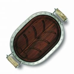 Vagabond House Sales 2022 47 Vagabond House Carving Boards Leaf Carving Board