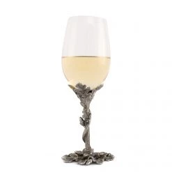 Vagabond House Acorn & Oak Leaf Stemware Majestic Forest