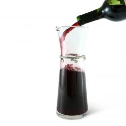 Vagabond House Majestic Forest Wine Carafe - Acorn Band - Large