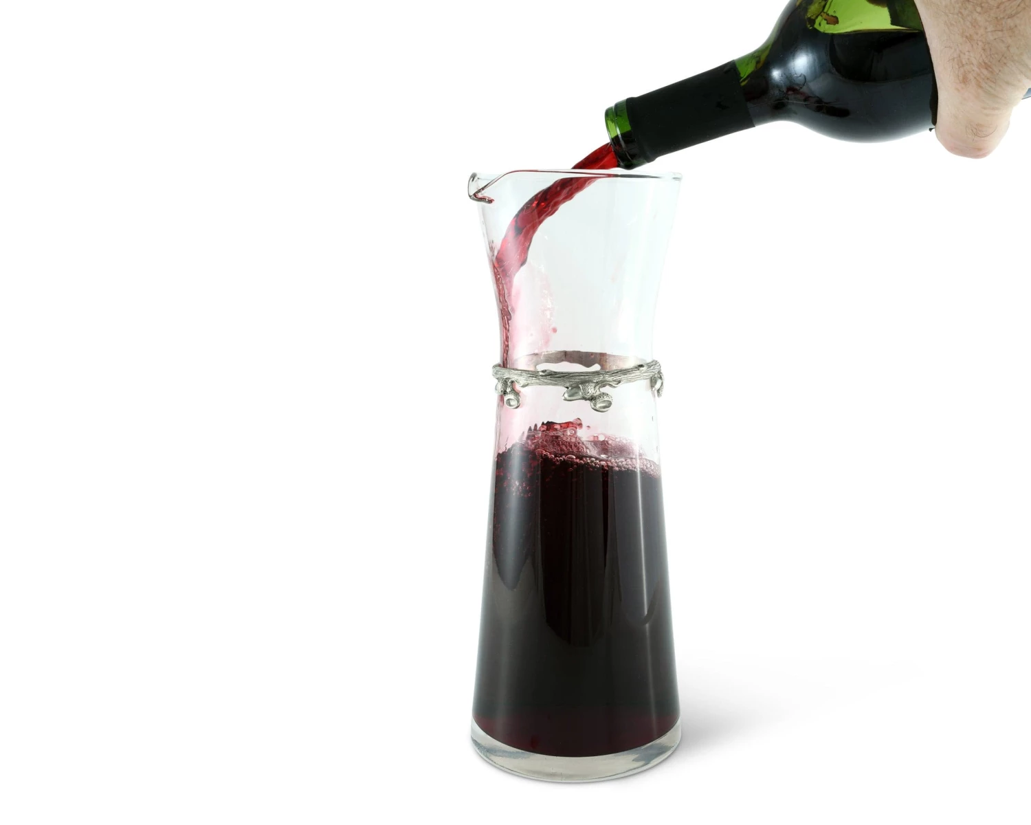 Vagabond House Majestic Forest Wine Carafe - Acorn Band - Large 5 Vagabond House Majestic Forest Wine Carafe - Acorn Band - Large