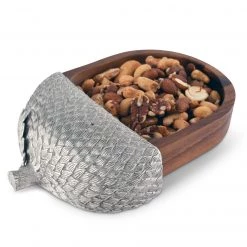 Vagabond House Nut Bowls Wood Acorn Nut Bowl