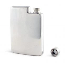 Vagabond House Classic Pewter Flask Medici Living