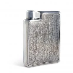 Vagabond House Classic Pewter Flask Medici Living