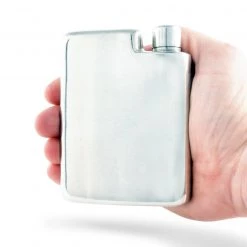 Vagabond House Classic Pewter Flask Medici Living