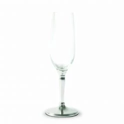 Vagabond House Classic Pewter Stem Champagne Flute