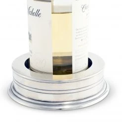 Vagabond House Medici Living Classic Pewter Wine Coaster