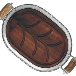 Vagabond House Medici Cherry & Pewter Carving Board Medici Living