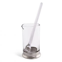 Vagabond House Mixing Pitcher And Stirrer - Hatched Glass 5 Vagabond House Mixing Pitcher And Stirrer - Hatched Glass