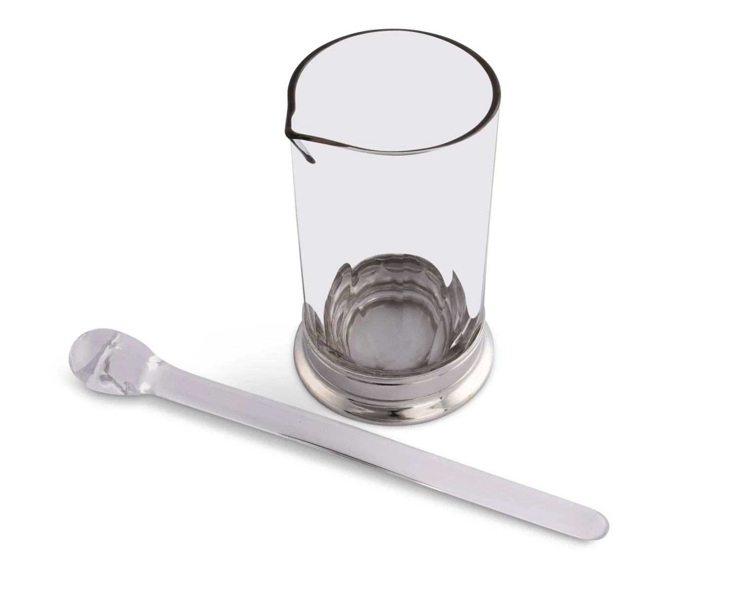 Vagabond House Mixing Pitcher And Stirrer - Hatched Glass Medici Living 2 Vagabond House Mixing Pitcher And Stirrer - Hatched Glass Medici Living