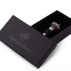 Vagabond House Pewter Crown Bottle Stopper Medici Living