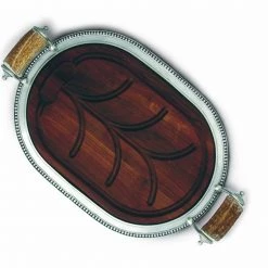 Vagabond House Medici Cherry & Pewter Carving Board Medici Living