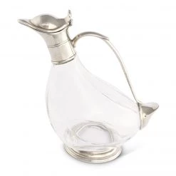 Vagabond House Duck Pewter Wine Decanter