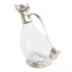 Vagabond House Duck Pewter Wine Decanter