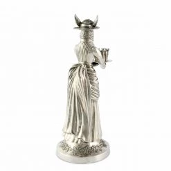 Vagabond House Lady Hare Tall Candlestick Morning Hunt