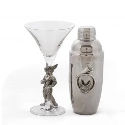 Vagabond House Hunt Horn Stainless Cocktail Shaker Morning Hunt