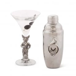 Vagabond House Hunting Dressed Fox Cocktail / Martini Glass