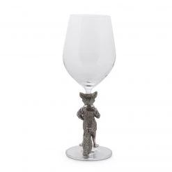 Vagabond House Hunting Dressed Fox Wine Glass