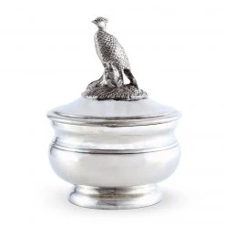 Vagabond House Pewter Pheasant Sauce Bowl