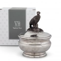 Vagabond House Pewter Pheasant Sauce Bowl