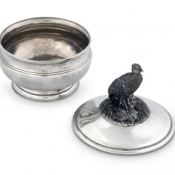 Vagabond House Pewter Pheasant Sauce Bowl