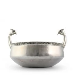 Vagabond House Morning Hunt Pheasant Stainless Steel Server Bowl