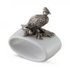 Vagabond House Pheasant Stoneware Napkin Ring