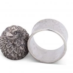 Vagabond House Quail Napkin Ring Morning Hunt
