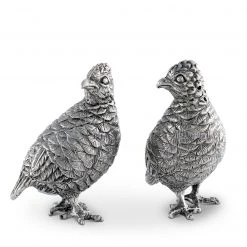 Vagabond House Standing Quails Salt & Pepper Set