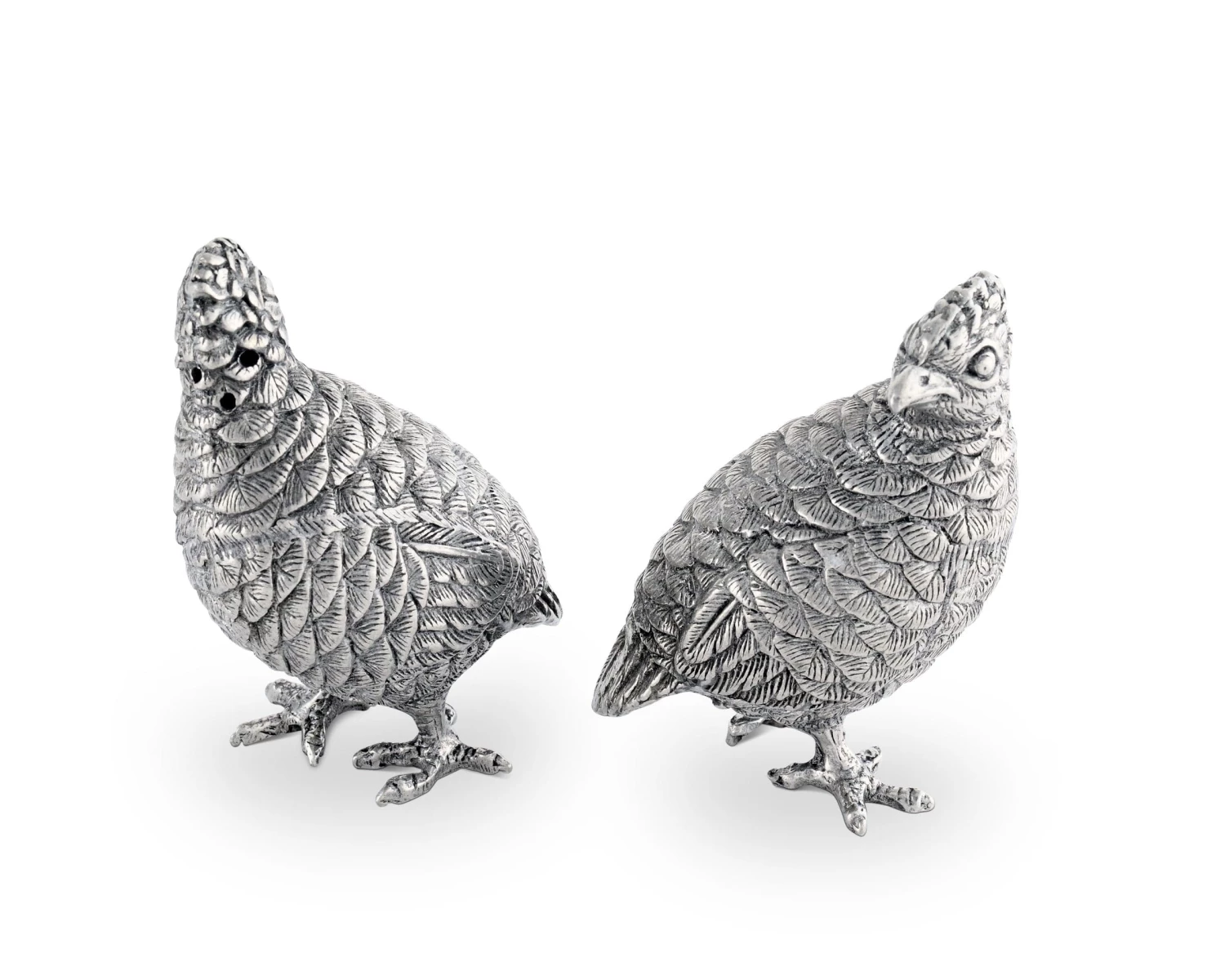 Vagabond House Standing Quails Salt & Pepper Set 3 Vagabond House Standing Quails Salt & Pepper Set