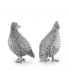 Vagabond House Standing Quails Salt & Pepper Set