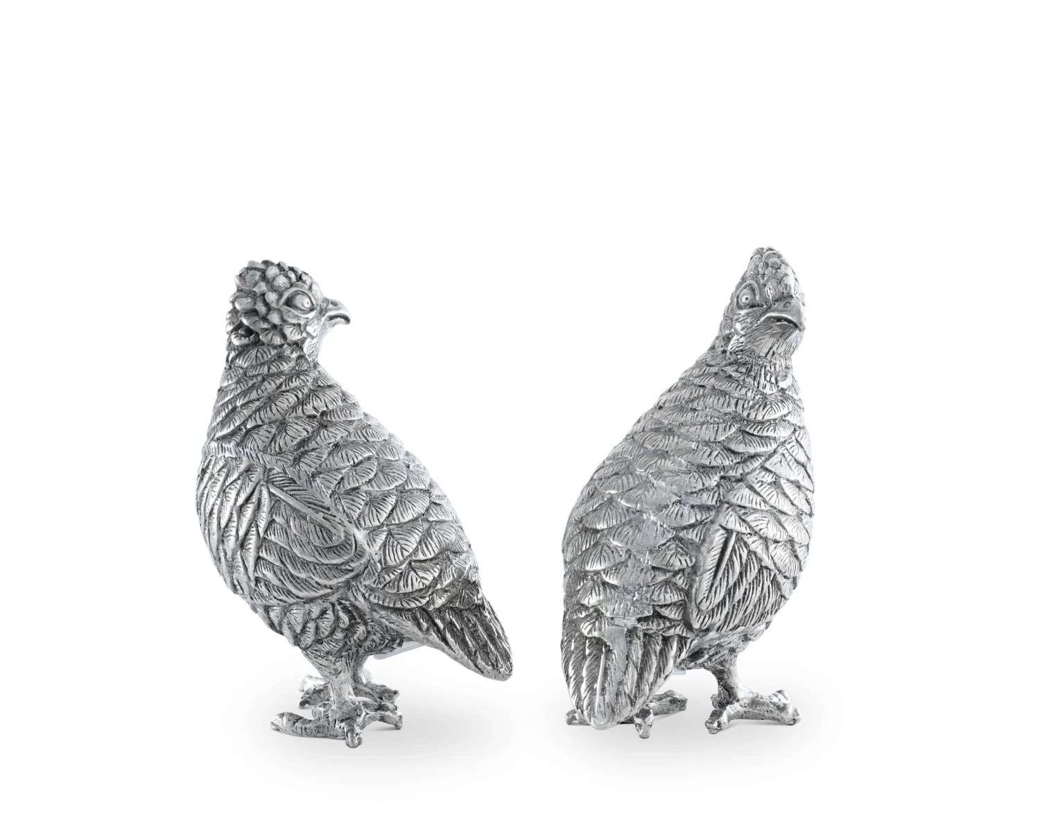 Vagabond House Standing Quails Salt & Pepper Set 2 Vagabond House Standing Quails Salt & Pepper Set