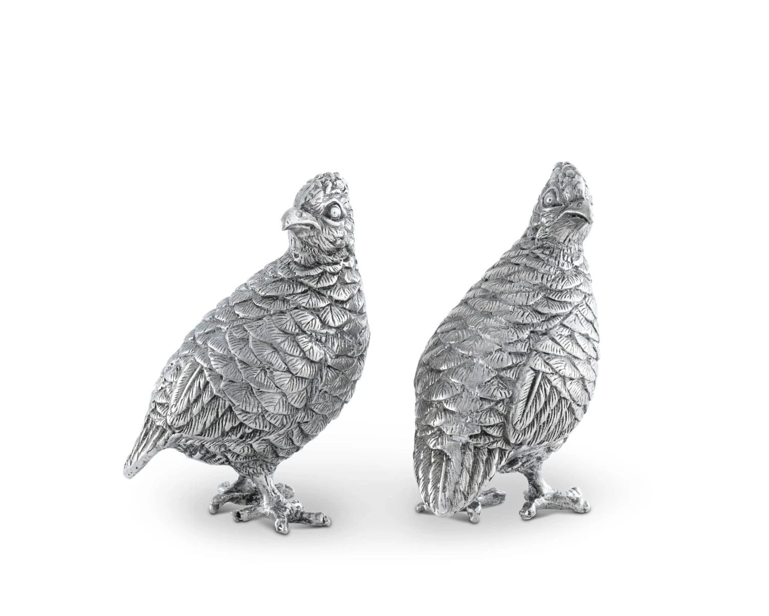 Vagabond House Standing Quails Salt & Pepper Set 4 Vagabond House Standing Quails Salt & Pepper Set