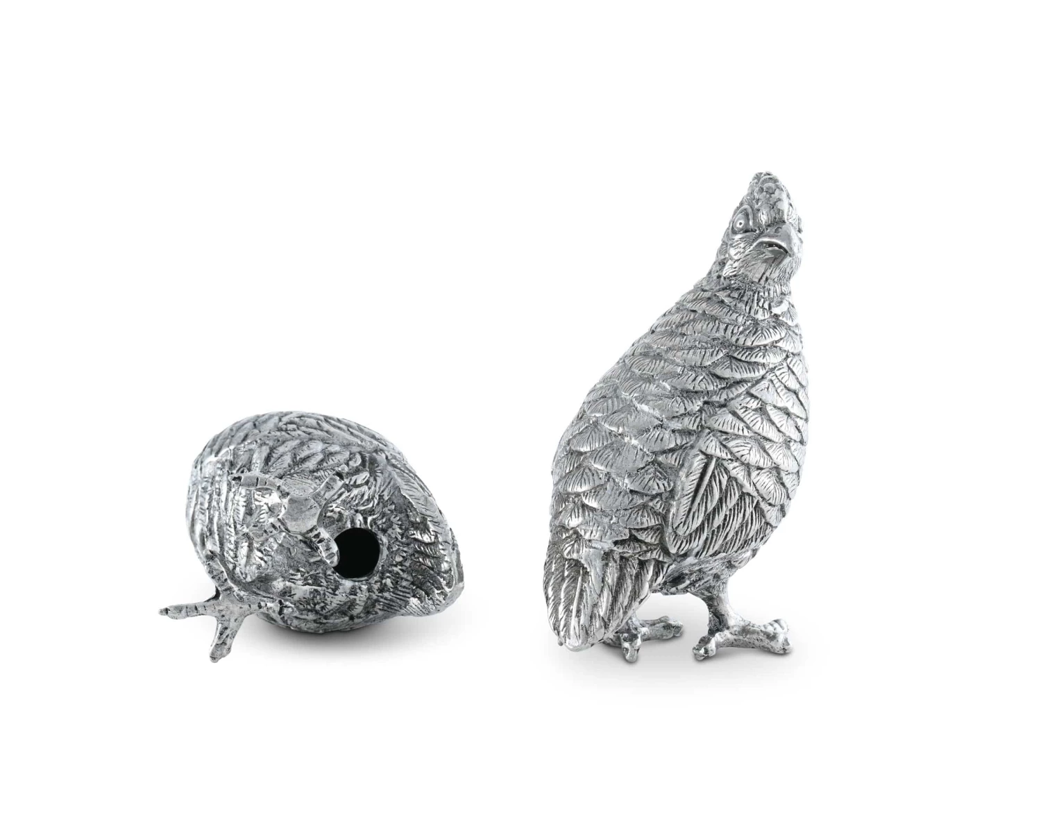 Vagabond House Standing Quails Salt & Pepper Set 5 Vagabond House Standing Quails Salt & Pepper Set