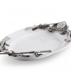 Vagabond House Morning Hunt Stoneware Hunt Tray