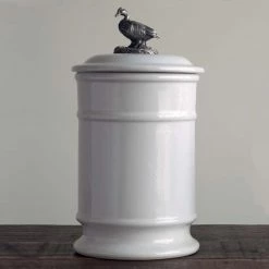 Vagabond House Morning Hunt Duck Stoneware Canister