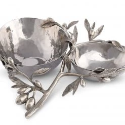 Vagabond House Olive Double Serving Bowl 6 Vagabond House Olive Double Serving Bowl