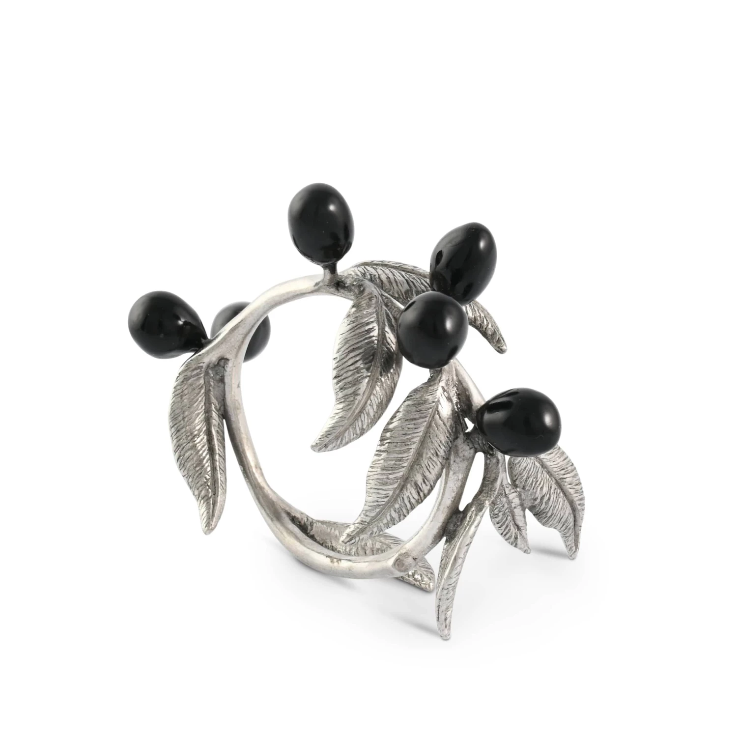 Vagabond House Olive Napkin Ring 4 Vagabond House Olive Napkin Ring