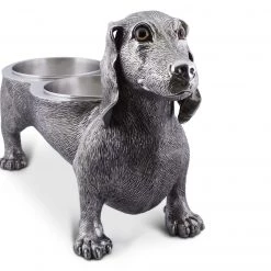 Vagabond House Serving Bowls Pewter Dog Feeding Bowl