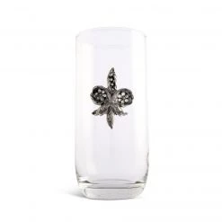 Vagabond House Fleur De Lis Ice Tea Glass