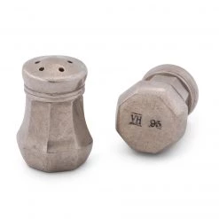Vagabond House Mini Pewter Salt And Pepper