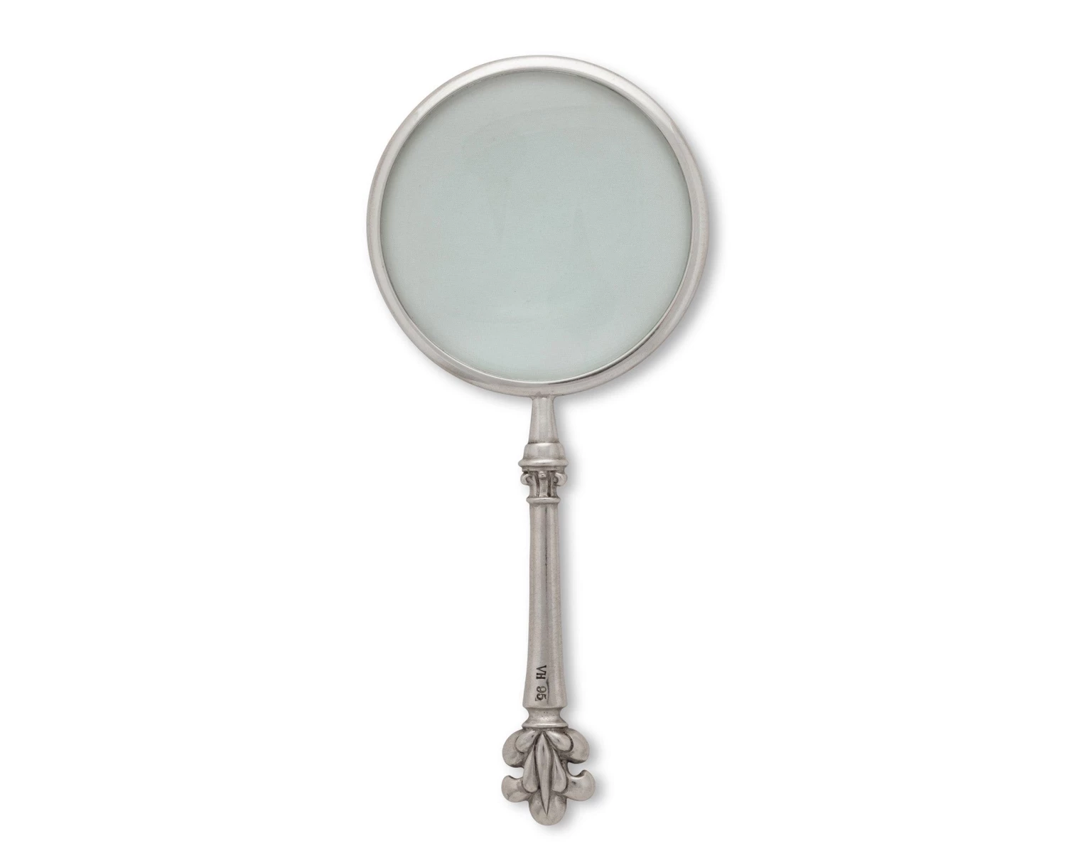 Vagabond House Pewter Provencal Pattern Magnifier 4 Inches 2 Vagabond House Pewter Provencal Pattern Magnifier 4 Inches