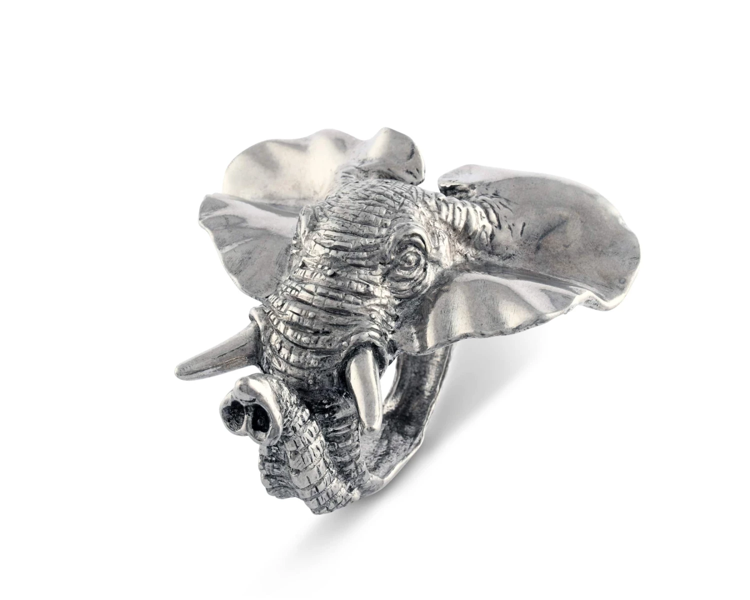 Vagabond House Safari Elephant Napkin Ring 1 Vagabond House Safari Elephant Napkin Ring