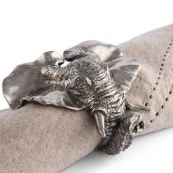 Vagabond House Safari Elephant Napkin Ring