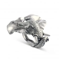 Vagabond House Safari Elephant Napkin Ring 6 Vagabond House Safari Elephant Napkin Ring
