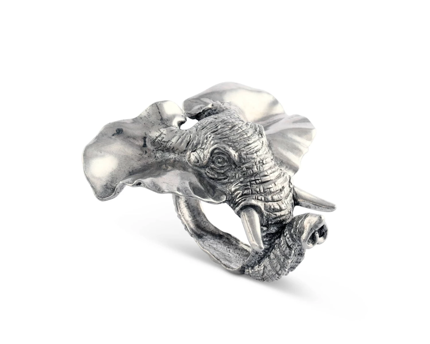Vagabond House Safari Elephant Napkin Ring 3 Vagabond House Safari Elephant Napkin Ring