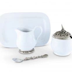 Vagabond House Sea And Shore Coastal Tide Creamer Set