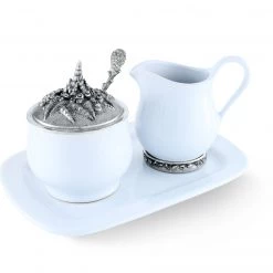 Vagabond House Sea And Shore Coastal Tide Creamer Set