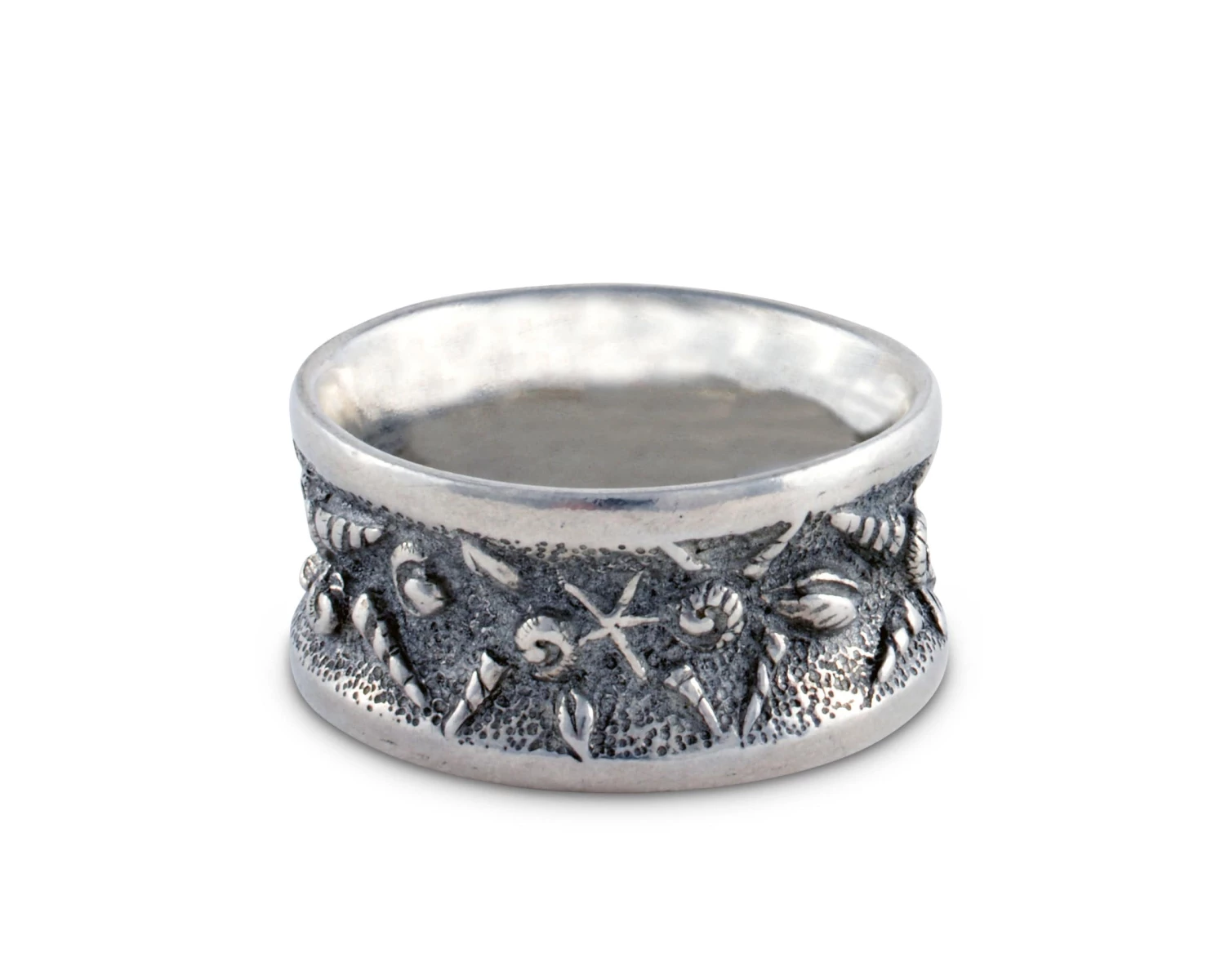 Vagabond House Coastal Tide Pool Napkin Ring Sea And Shore 2 Vagabond House Coastal Tide Pool Napkin Ring Sea And Shore