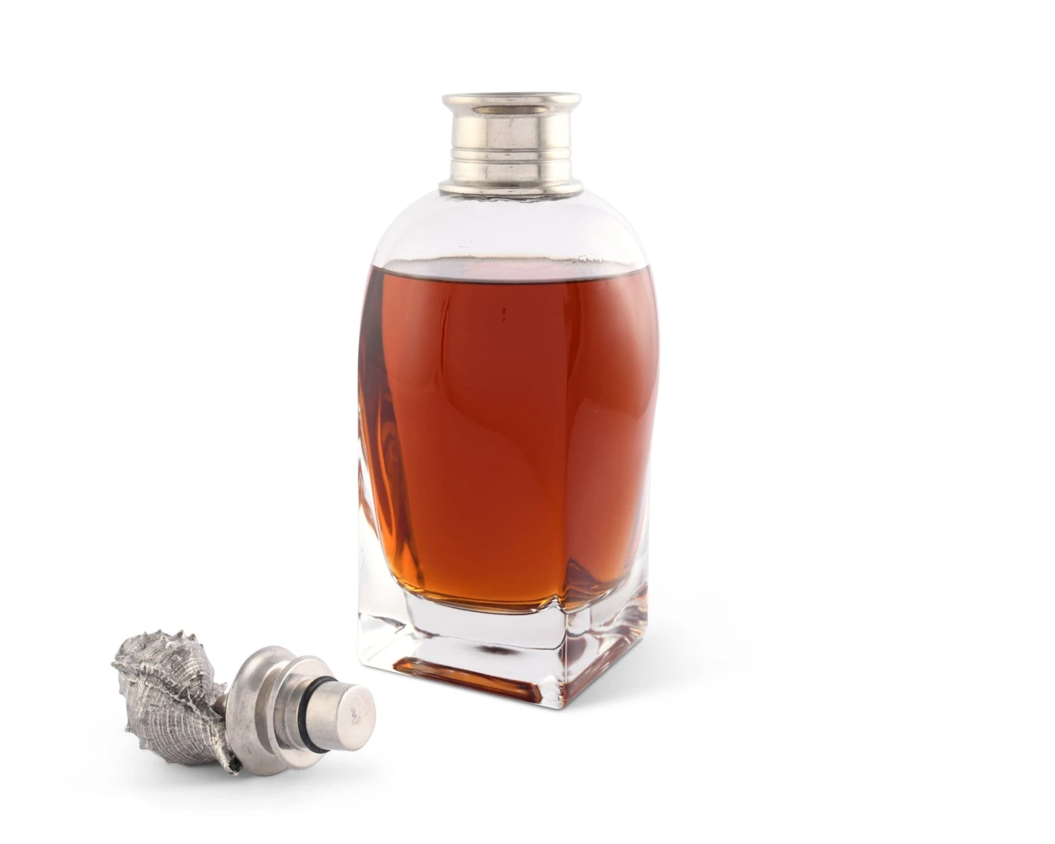 Vagabond House Conch Shell Liquor Decanters Sea And Shore 4 Vagabond House Conch Shell Liquor Decanters Sea And Shore