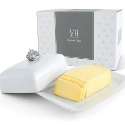 Vagabond House Conch Shell Stoneware Butter Dish 15 Vagabond House Conch Shell Stoneware Butter Dish